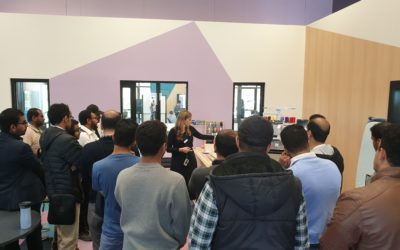 Overseas educators visit the Tech School