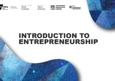 Introduction to Entrepreneurship: Victorian Challenge & Enrichment Series
