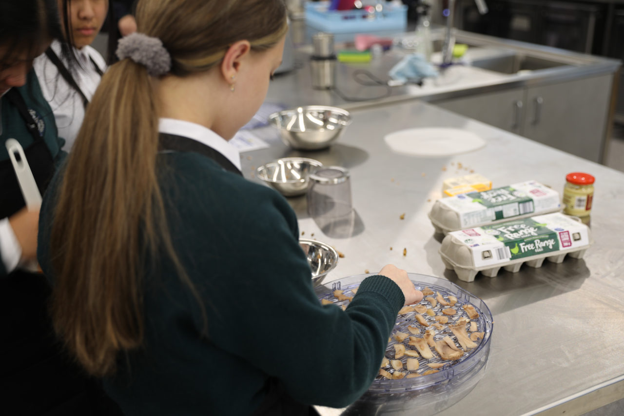 FoodLab Costa Mushrooms Whittlesea Tech School