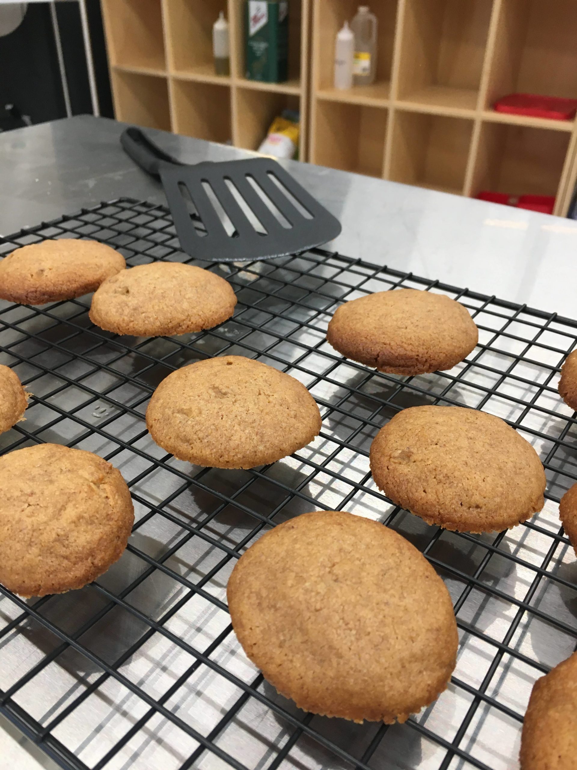 Honey-infused mushroom biscuits